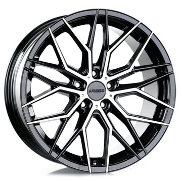 Valencia ARC-20141-04 10.0x20"-5x112 ET40 73.1 Black Diamond Jant (4 Adet)